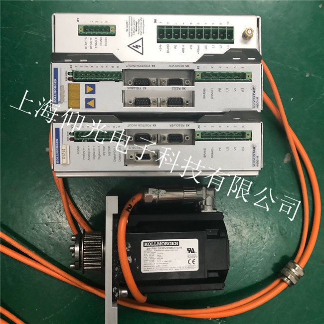科爾摩根驅(qū)動器維修S406BA-SE上電無顯示維修
