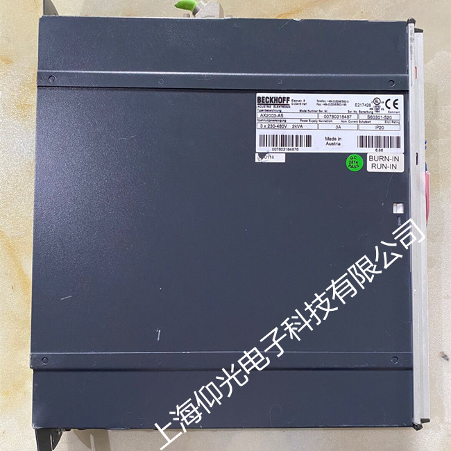 BECKOFF倍福伺服驅(qū)動器通電報警ED40/ED41維修電話