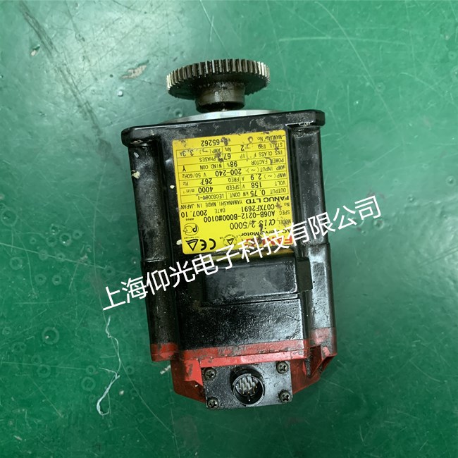 發(fā)那科伺服電機(jī)A06B-0212-B000#0100卡死轉(zhuǎn)不動(dòng)維修