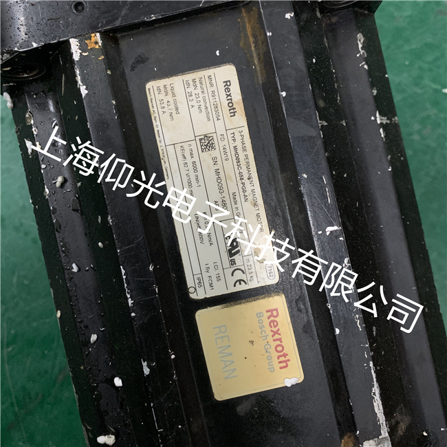 蘇州制造工廠力士樂(lè)伺服電機(jī)MKD090B-058-GG1-KN 軸承故障維修