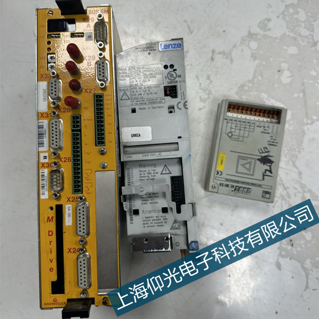 包裝機(jī)鮑米勒驅(qū)動器LED燈閃爍不工作江蘇本地修理