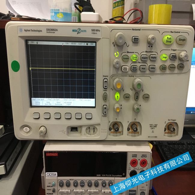 江蘇安捷倫示波器維修D(zhuǎn)SO-6052A不開機面板燈故障