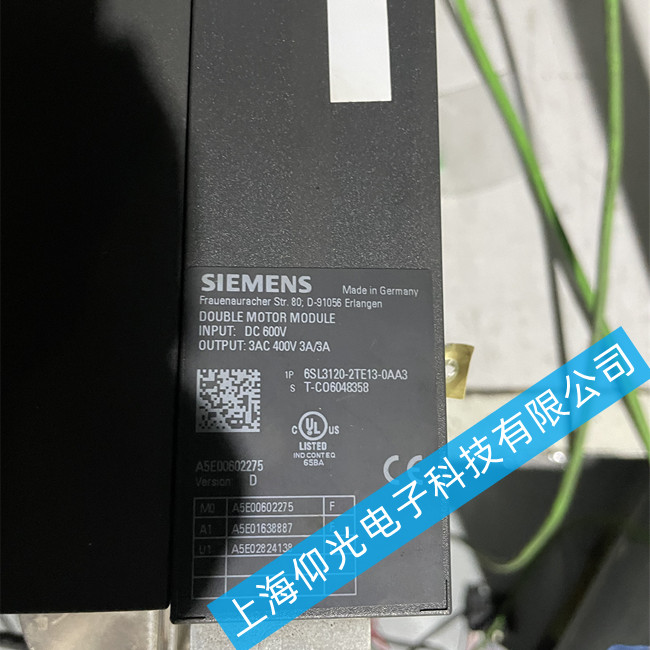 西門子伺服驅(qū)動(dòng)器維修6SL3120-2TE13-0AA3報(bào)警F30004維修